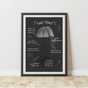 Salon Poster: The Spray Tan Tent