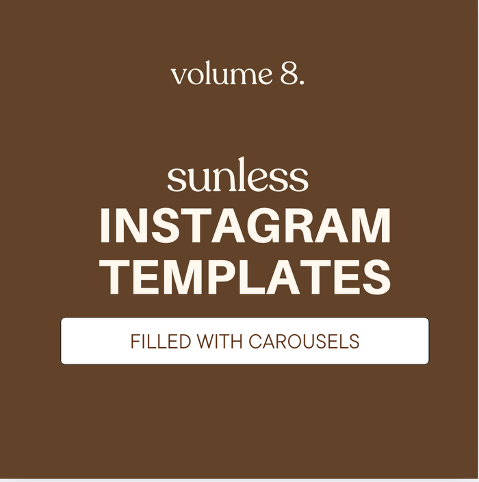 Volume 8: Spray Tan IG Posts