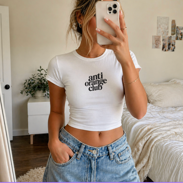 Anti Orange Club Baby Tee