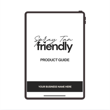 Spray Tan Friendly Product Guide