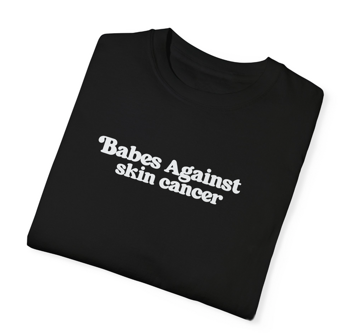 babes against skin cancer tshirt 