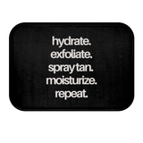 spray tan tent mat spray tan steps