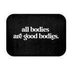 All Bodies Are Good Bodies Spray Tan Tent Mat, Anti-Slip, Spray Tan Accessories. Sunless Artist, Spray Tan Technician, Salon Decor, Selflove