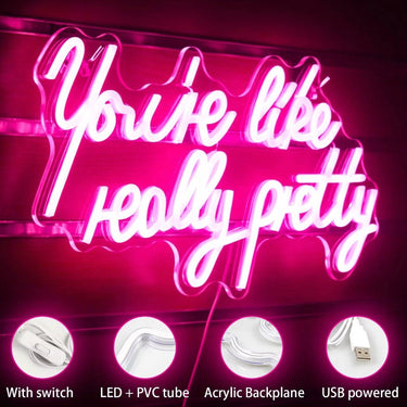 You're Like Really Pretty Neo Light - Wall Decor Sign Light 2024