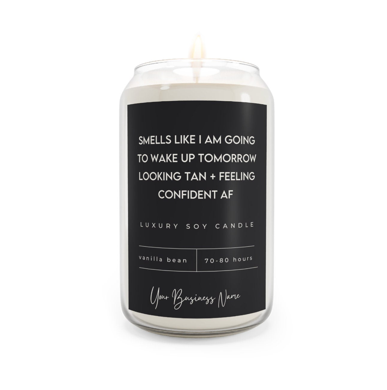 Candle For Spray Tan Salon, Spray Tan Humor, Soy Wax Candle, Studio Decor, 100% Cotton Wick, Gift For Spray Tan Business Owner or Client