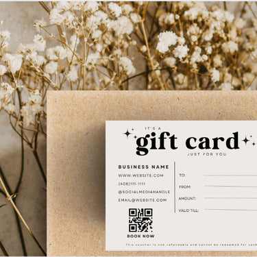 Gift Certificate Canva Template - Download PDF, PNG and JPG