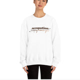 Helping Women Glow Print Crewneck Sweatshirt Fashion 2024