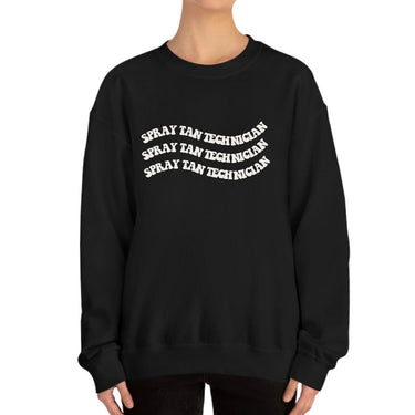 Spray Tan Technician Crewneck, Sunless Professional, Spray Tan Clothing, Spray Tan Uniform, Spray Tan Sweatshirt, Gift Spray Tan Artist