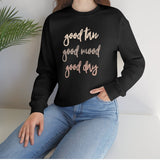 Good Tan, Good Mood, Good Day Crewneck Sweatshirt 2024