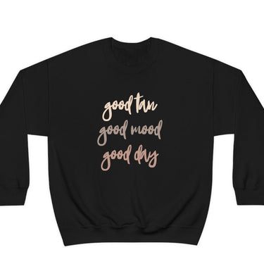 Good Tan, Good Mood, Good Day Crewneck Sweatshirt 2024