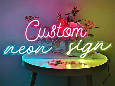 Custom LED Light Up Sign - Personalized Neo Light Wall Decoration