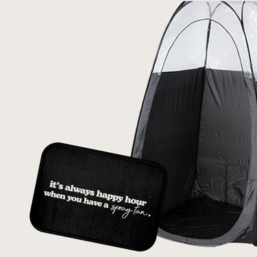 Spray Tan Tent Mat Always Happy Hour With A Spray Tan Anti-Slip Mat Spray Tan Accessories Spray Tan Artist Spray Tan Technician Salon Decor
