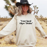 Spray Tan Artist Crewneck Your Local Glow Dealer Sweatshirt Spray Tan Artist Sweatshirt Esthetician Shirt Skin Therapist Spray Tan Gift