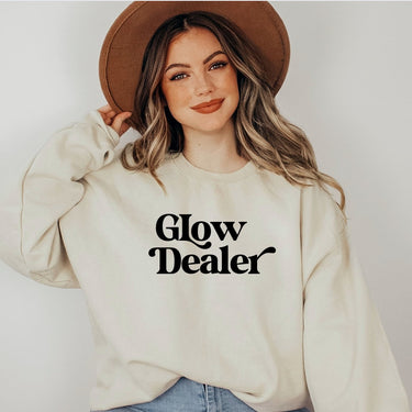 Glow Dealer Crewneck Sweatshirt For Women's - Winter Top Fashion 2024