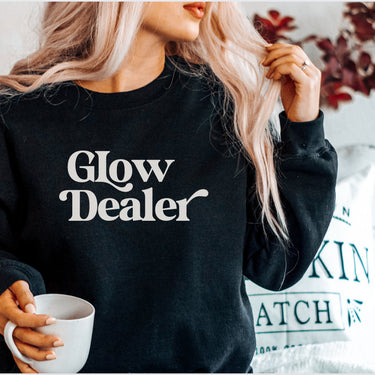 Glow Dealer Crewneck Sweatshirt For Women's - Winter Top Fashion 2024