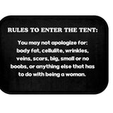 Spray Tan Tent Mat, Self Love, Tent Mat, Anti-Slip, Spray Tan Accessories, Spray Tan Tent Rules, Spray Tan Technician, Sunless Salon Decor