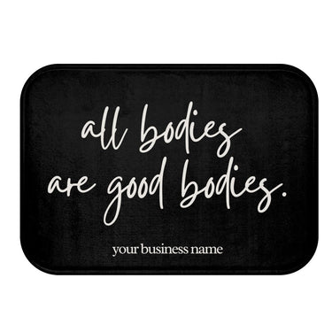 All Bodies Are Good Bodies Spray Tan Tent Mat, Anti-Slip, Spray Tan Accessories. Sunless Artist, Spray Tan Technician, Salon Decor, Selflove